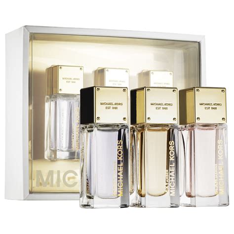 michael kors miniature perfume|michael kors perfume gift box.